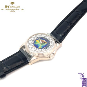 Patek Philippe World Time White Gold {DISCONTINUED} - ref 5131G-001-16009