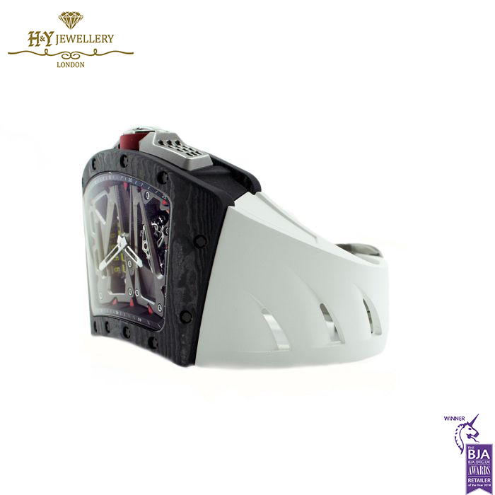 Richard Mille Manual Winding Tourbillon Alain Prost Carbon TPT {LIMITED 30 pcs} - ref RM70-01-16183