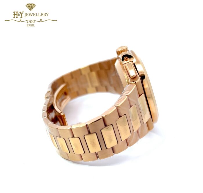 Patek Philippe Nautilus Chronograph Date Full Rose Gold {DISCONTINUED} - ref 5980/1R-001-12358