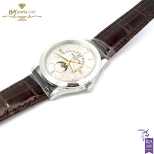 Patek Philippe Grand Complications Perpetual Calendar Platinum {DISCONTINUED}- ref 5496P-015-16033
