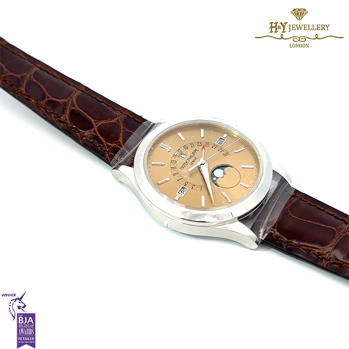 Patek Philippe Grand Complications Perpetual Calendar Platinum {DISCONTINUED} - ref 5496P-014 -16039