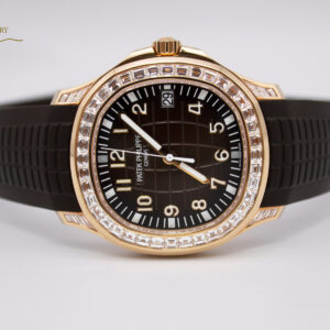 Patek Philippe Aquanaut Rose Gold with Factory Diamonds - ref 5167/300R-010-9989