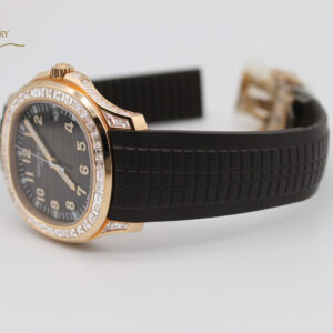 Patek Philippe Aquanaut Rose Gold with Factory Diamonds - ref 5167/300R-010-9990