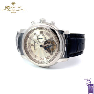 Audemars Piguet Jules Minute Repeater Tourbillon Chronograph Platinum {DISCONTINUED} - ref 26050PT.OO.D002CR.01-15185