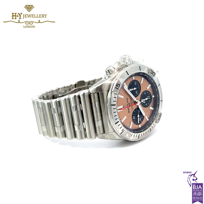 Breitling Chronomat B01 Chronograph Stainless Steel - ref AB0134101K1A1-15925