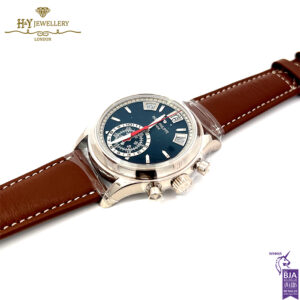 Patek Philippe Complications Annual Calendar Flyback Chronograph White Gold {DISCONTINUED} - ref 5960/01G-001-16055