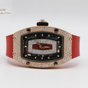 Richard Mille Ladies Automatic Winding Rose Gold w/ Factory Diamonds Ref - RM07-01 -9970