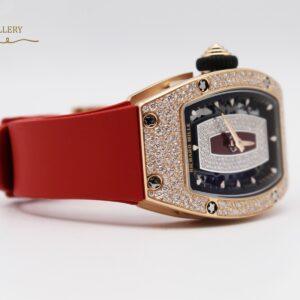 Richard Mille Ladies Automatic Winding Rose Gold w/ Factory Diamonds Ref - RM07-01 -9971