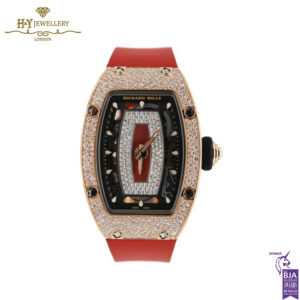 Richard Mille Ladies Automatic Winding Rose Gold w/ Factory Diamonds Ref - RM07-01 -0