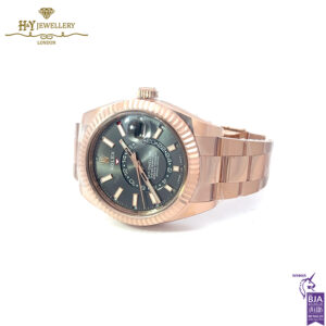 Rolex Sky-Dweller Rhodium Dial Rose Gold - ref 326935-16245