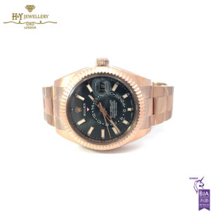 Rolex Sky-Dweller Rhodium Dial Rose Gold - ref 326935-16246