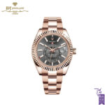 Rolex Sky-Dweller Rhodium Dial Rose Gold - ref 326935-0