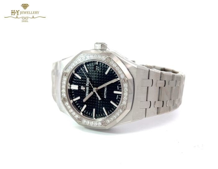 Audemars Piguet Royal Oak Stainless Steel with Factory Diamonds - ref 15451ST.ZZ.1256ST.01-12014