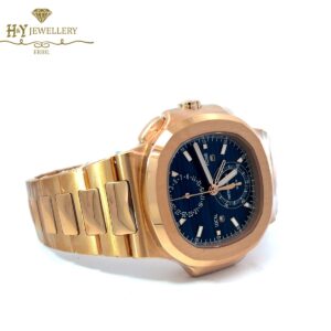 Patek Philippe Nautilus Travel Time Chronograph Rose Gold - ref 5990/1R-001-12640