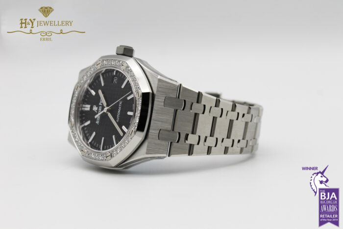 Audemars Piguet Royal Oak Stainless Steel with Factory Diamonds - ref 15451ST.ZZ.1256ST.01-9920