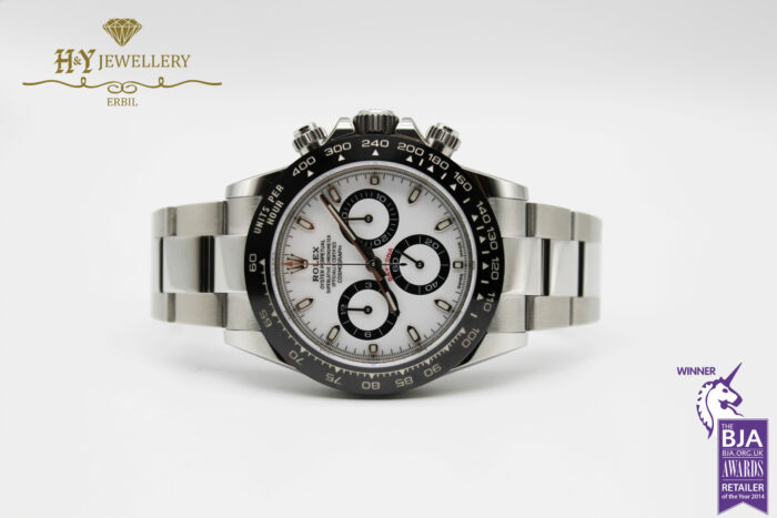 Rolex Daytona Steel & Ceramic White Dial - ref 116500LN-10327