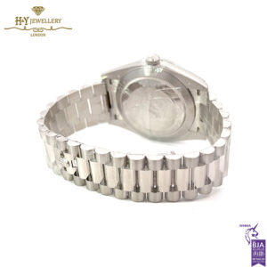 Rolex Day-Date 40 Platinum with Factory Diamonds - 228396TBR-15880