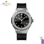 Hublot Classic Fusion Titanium Diamonds - ref 565.NX.1470.LR.1204-0