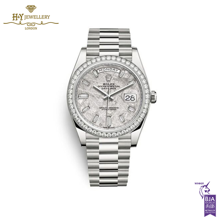 Rolex Day-Date Meteorite Dial White Gold - ref 228349RBR-0