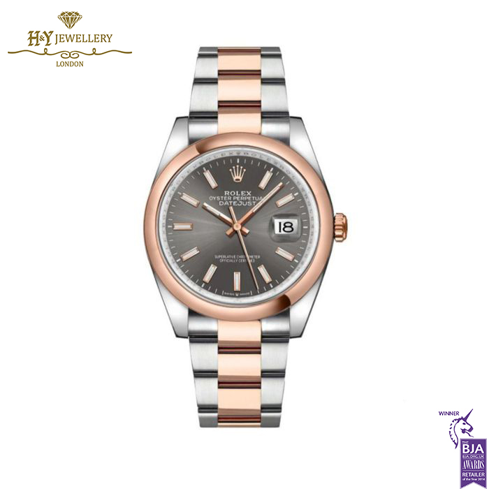 Rolex DateJust Steel & Everose Gold - ref M126201-0014-0