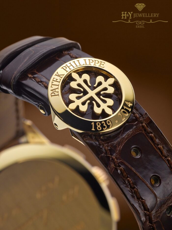 Patek Philippe Perpetual Calendar 175th Anniversary Yellow Gold {DISCONTINUED} - ref 5975J-001 -12662