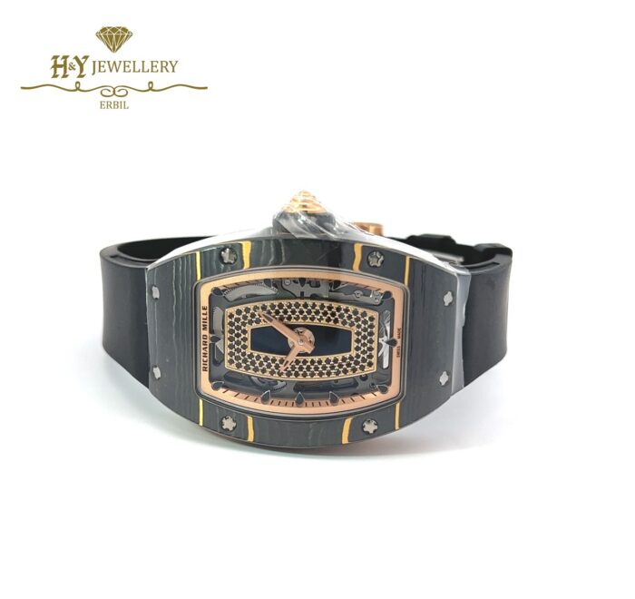 Richard Mille RM 07 Ladies' Carbon TPT & Rose Gold - ref RM07-01-11216