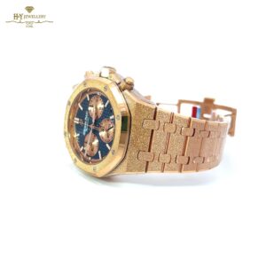 Audemars Piguet Royal Oak Selfwinding Chronograph Frosted Gold {DISCONTINUED} - ref 26239OR.GG.1224OR.01-11212