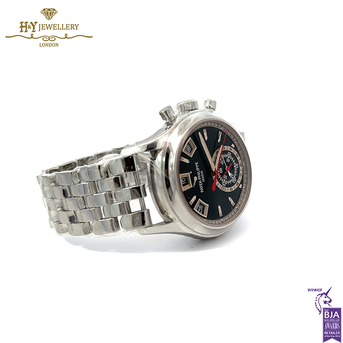 Patek Philippe Complications Annual Calendar Chronograph Stainless Steel {DISCONTINUED} - ref 5960/1A-010-16097