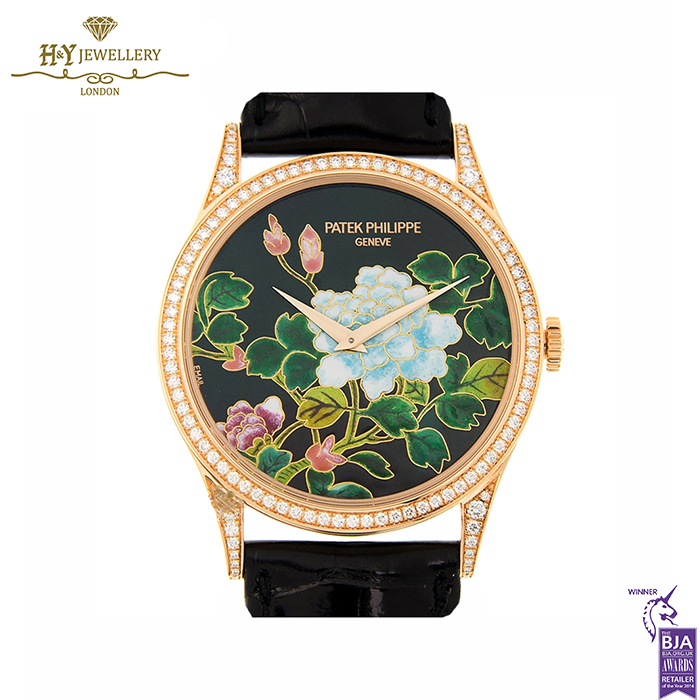 Patek Philippe Calatrava Rose Gold with Diamond {LIMITED} - ref 5077/100R-027-0