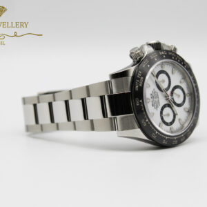Rolex Daytona Steel & Ceramic White Dial - ref 116500LN-10886