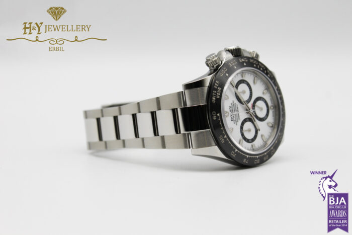 Rolex Daytona Steel & Ceramic White Dial - ref 116500LN-10886