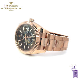 Rolex Sky-Dweller Chocolate Dial Everose Gold - ref 326935-15767