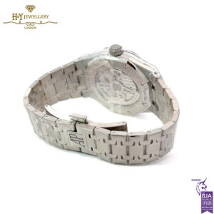 Audemars Piguet Royal Oak Stainless Steel with Factory Diamonds "50TH ANNIVERSARY " - ref 15551ST.ZZ.1356ST.02-15207