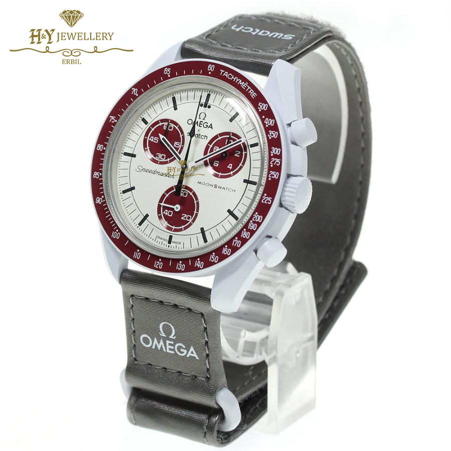 Swatch x Omega Bioceramic Moonswatch Mission to Pluto- ref SO33M101-11005