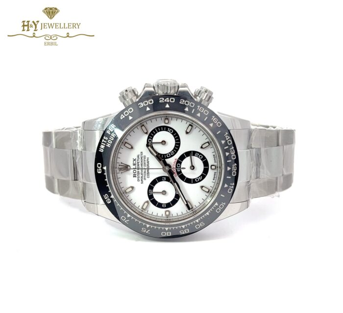 Rolex Daytona Steel & Ceramic White Dial - ref 116500LN-12091
