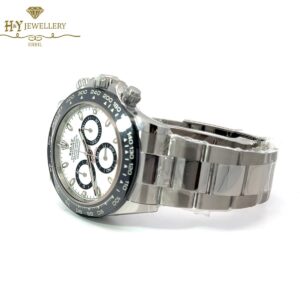 Rolex Daytona Steel & Ceramic White Dial - ref 116500LN-12090