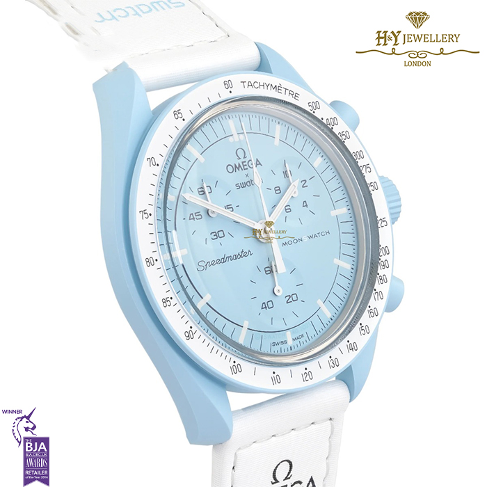 Swatch x Omega Bioceramic Moonswatch Mission to Uranus - ref SO33L100-16325