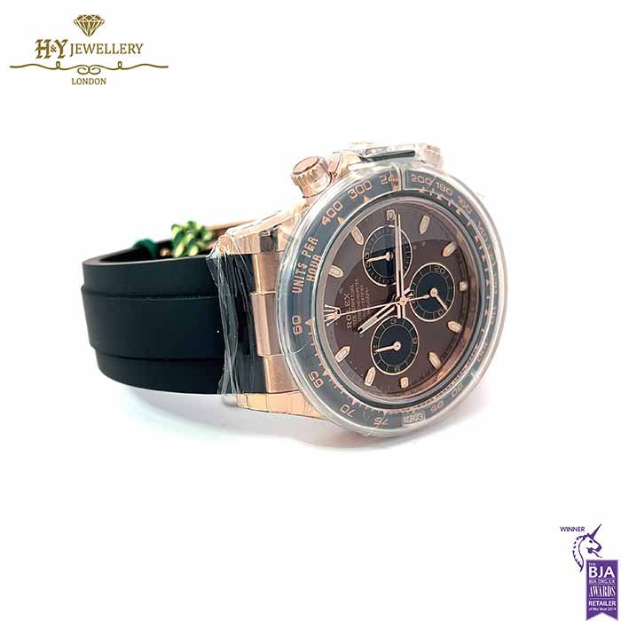 Rolex Daytona Cosmograph Chocolate Dial Rose Gold - ref 116515LN-15823