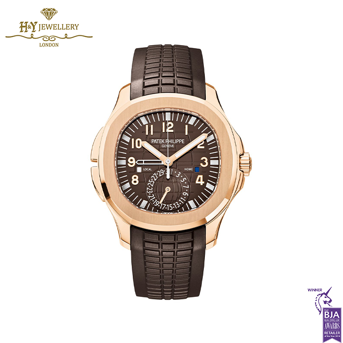 Patek Philippe Aquanaut Travel Time Rose Gold -ref 5164R-001-0