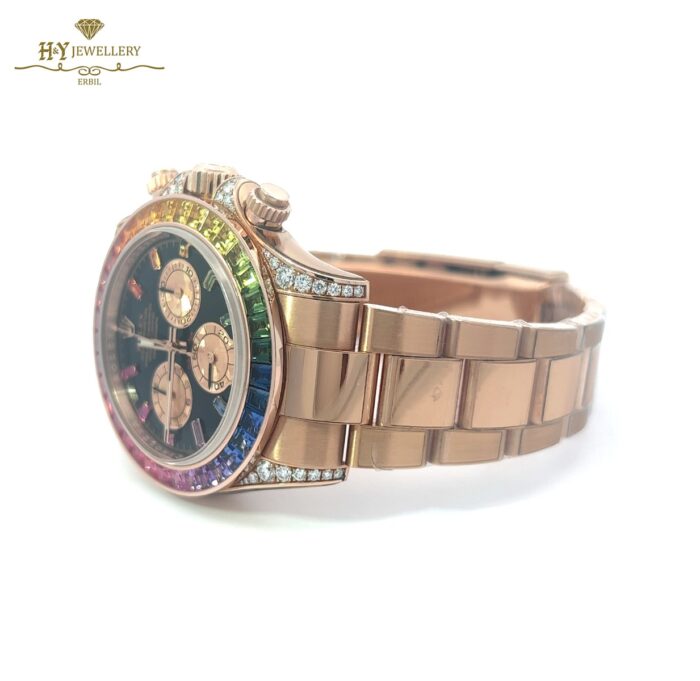 Rolex Daytona Rose Gold Rainbow - ref 116595RBOW-11255