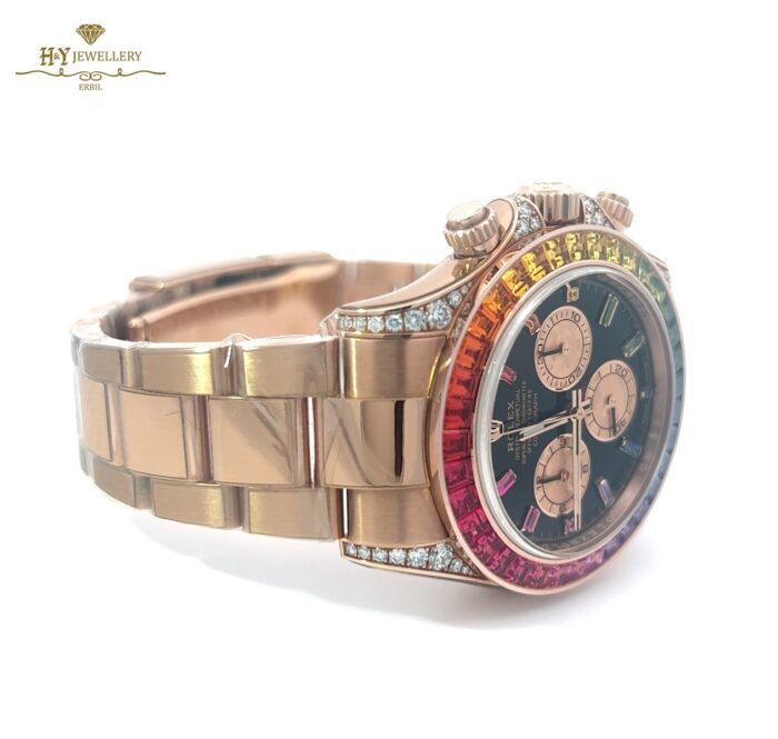 Rolex Daytona Rose Gold Rainbow - ref 116595RBOW-11256