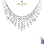 White Gold Diamond Set Mixed Cut Drop Design - 25.09ct-0