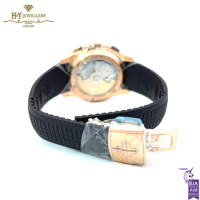 Patek Philippe Aquanaut Flyback Chronograph Rose Gold - ref 5968R-001-16165