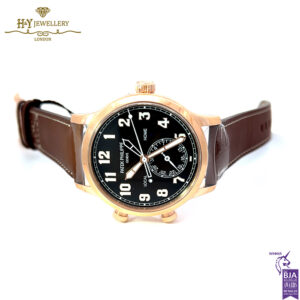 Patek Philippe Complications Calatrava Pilot Rose Gold - ref 5524R-001-16026