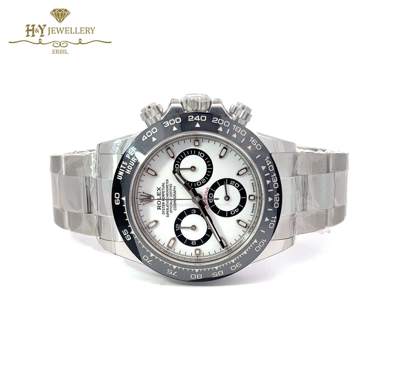 Rolex Daytona White Dial Steel & Ceramic - ref 116500LN-12096