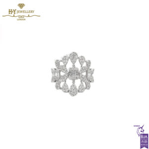 White Gold Mix Cut Diamond Set - 15.34ct-15609