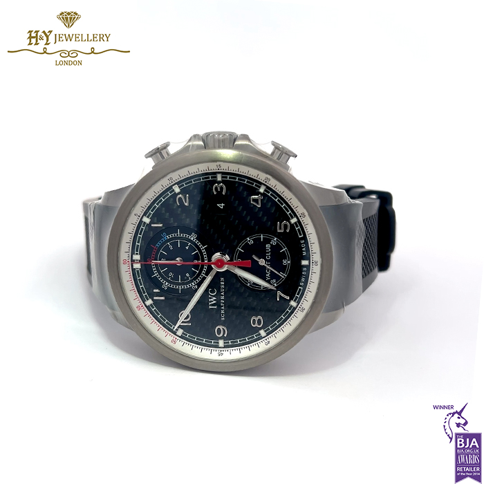 IWC Portuguese Yacht Club Chronograph Titanium {DISCONTINUED} - ref IW390212-15088