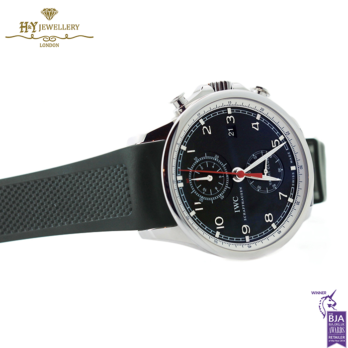 IWC Portuguese Yacht Club Chronograph Steel {DISCONTINUED} - ref IW390210-15906