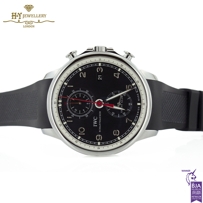 IWC Portuguese Yacht Club Chronograph Steel {DISCONTINUED} - ref IW390210-15907