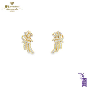 Yellow Gold Baguette & Brilliant Cut Diamond Set - 11.75ct-16309